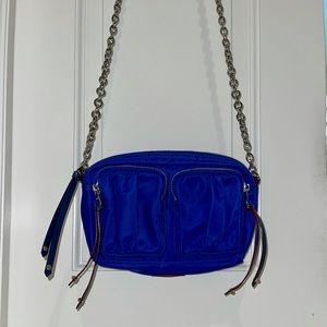 NWOT MZ Wallace Penny Crossbody Bag in Bright Blue